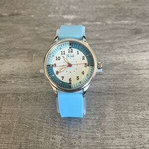 New! Think Medical Unisex Blue Silicone Nurse Quadrant Watch 24 Hour